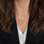 Collier Femme Argent et Oxydes ROBBEZ MASSON porté