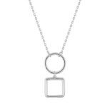 Collier double forme Argent Femme ROBBEZ MASSON