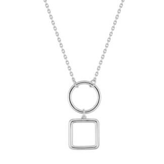 Collier double forme Argent Femme ROBBEZ MASSON
