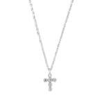 Collier Femme Croix Argent et Oxydes ROBBEZ MASSON