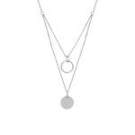 Collier double Argent Femme ROBBEZ MASSON