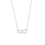 Collier Infini Argent et oxydes Femme ROBBEZ MASSON