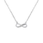 Collier Infini Argent et oxydes Femme ROBBEZ MASSON
