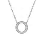 Collier Femme Cercle Argent et Oxydes ROBBEZ MASSON