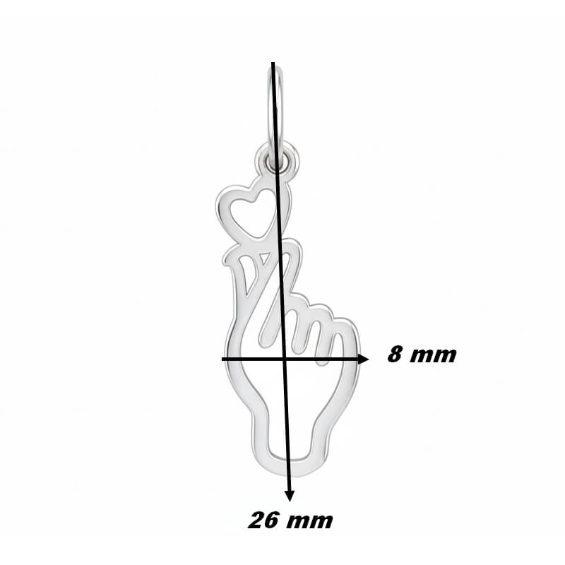 pendentif-kpop-coeur-coréen-argent-rhodié-thomas-javon-pitit-elf-KPAG-dimensions Pendentif KPOP Cœur Coréen Argent rhodié PITIT ELF by Thomas JAVON, dimensions