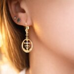Boucles d'oreilles Camargue Or jaune et Diamants ECLAT DE CAMARGUE Thomas JAVON