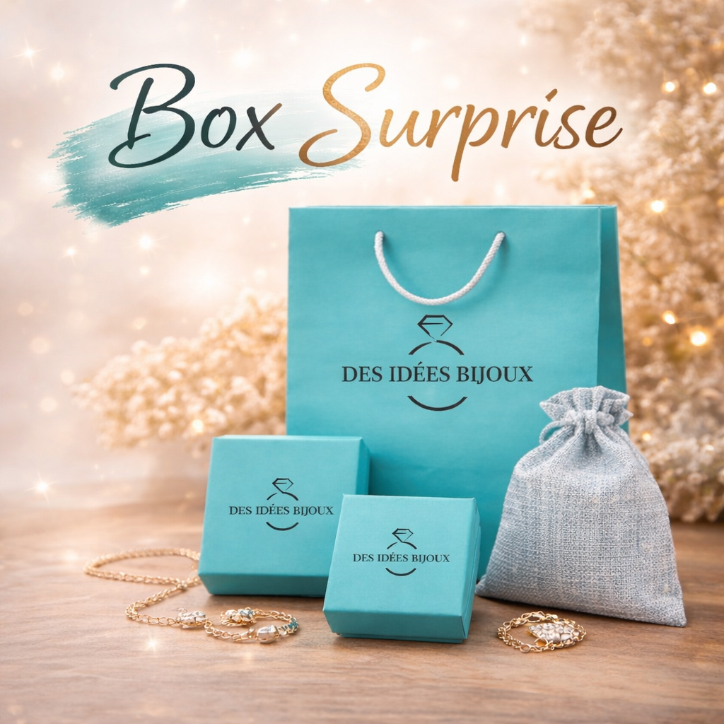 Box Surprise Femme Bijoux Acier Inoxydable