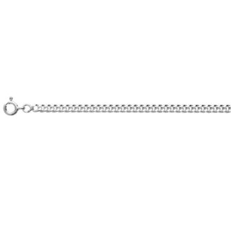 Chaîne Homme maille gourmette Argent 3.20 mm