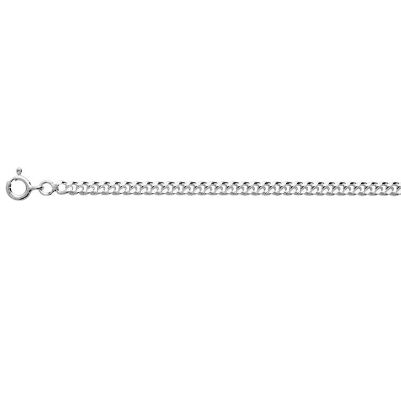 Chaîne Homme maille gourmette Argent 3.20 mm