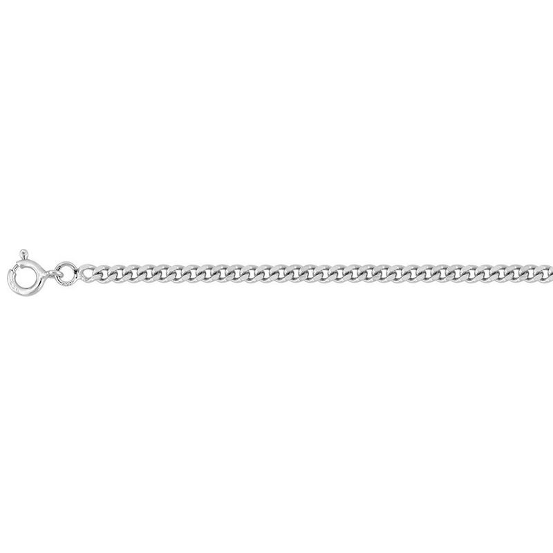 Chaîne Homme maille gourmette Argent 2.75 mm