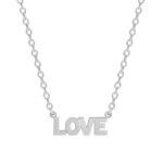 Collier Femme LOVE Argent