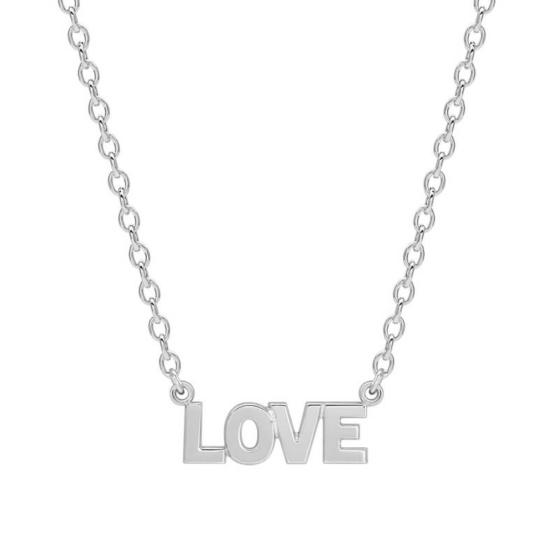 Collier Femme LOVE Argent