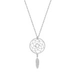 Collier Femme Argent rhodié Attrape-rêve