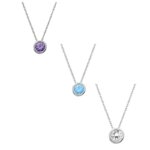 Un collier femme argent oxyde discret et lumineux, autres colories