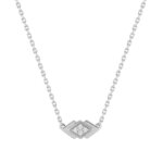 Collier Femme Argent et Oxydes au design moderne