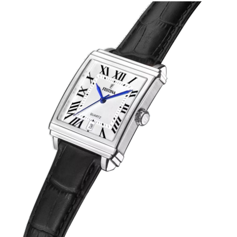 montre-homme-FESTINA-rectangulaire-cuir-noir-et-acier-inoxydable-F20681-1-zoom Montre Homme FESTINA rectangulaire Cuir noir et Acier F20681/1 zoom