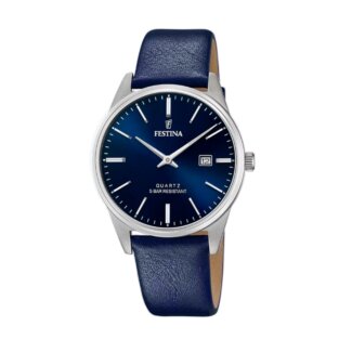 Montre Homme FESTINA F20512/3 cuir bleu
