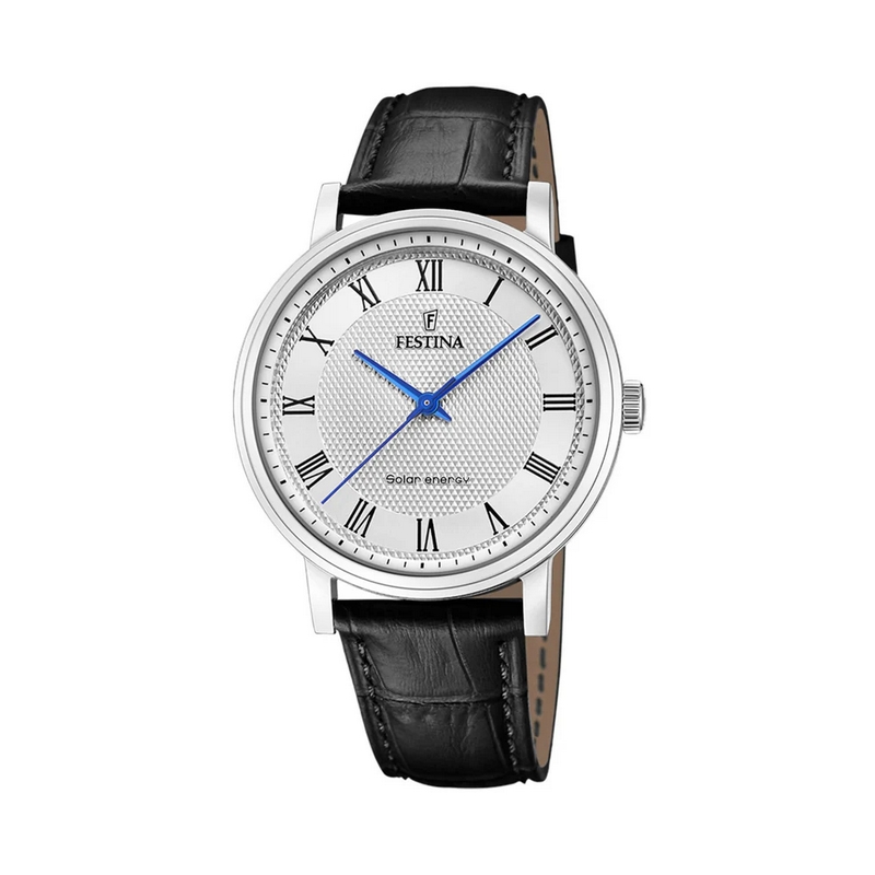 Montre solaire Homme FESTINA F20660/3 Cuir noir