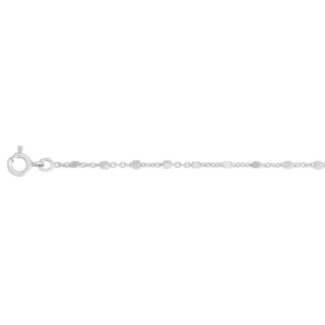 Chaîne fantaisie Femme Argent 1.2 mm : finesse délicate et élégance lumineuse