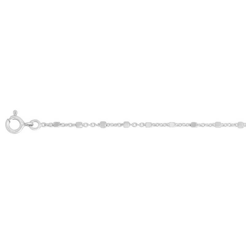 Chaîne fantaisie Femme Argent 1.2 mm : finesse délicate et élégance lumineuse