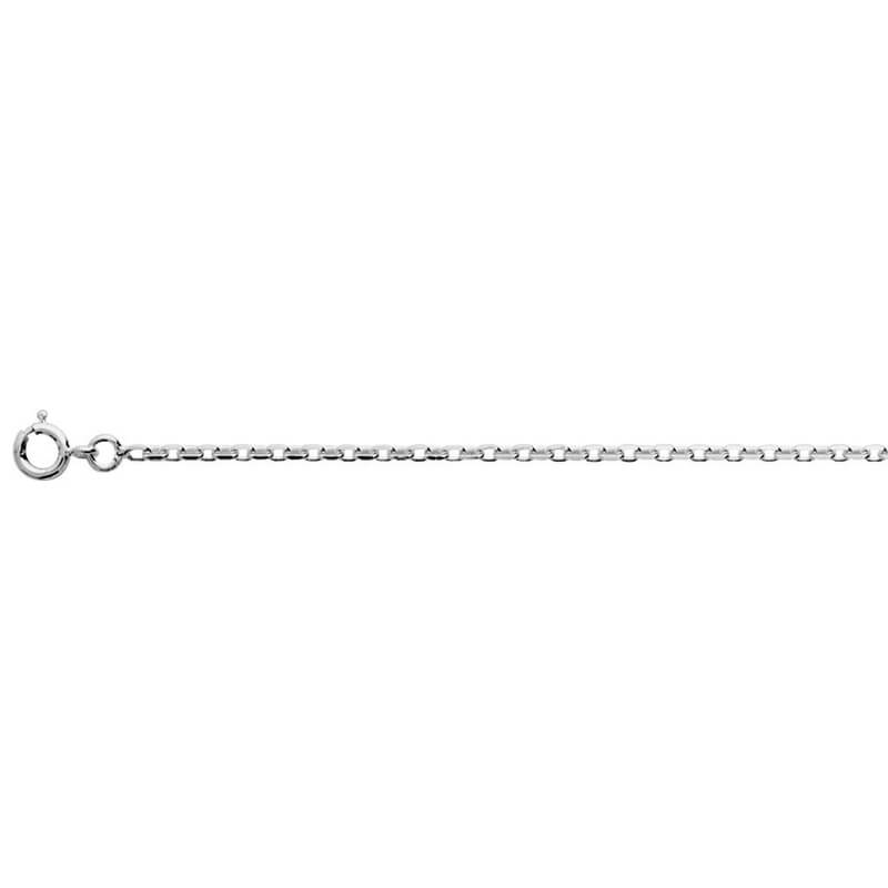 Chaîne Forçat mixte Argent 1.90 mm – Élégance Fine & Brillance Intemporelle