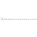 Chaîne forçat Argent mixte 2.15 mm