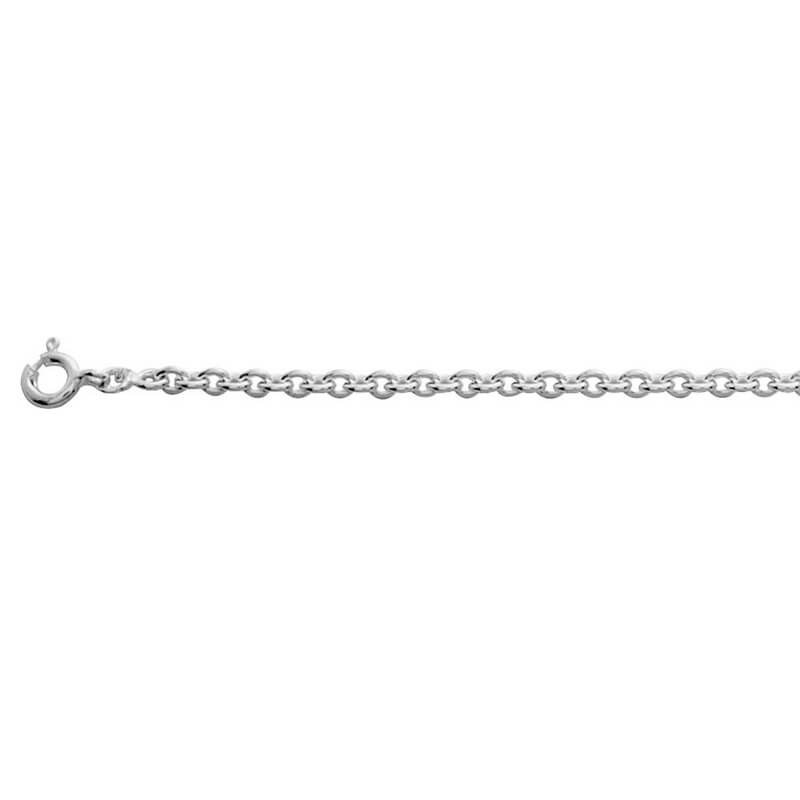 Chaîne Forçat Mixte Argent 2.75 mm – Le Style Affirmé au Quotidien