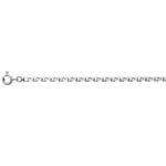 Chaîne Forçat Mixte Argent 2.85 mm