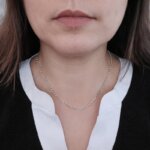 Chaîne Forçat Mixte Argent 2.85 mm, portée ,femme