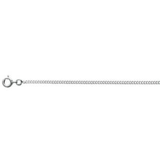 Chaîne mixte maille gourmette Argent 1.70 mm élégante