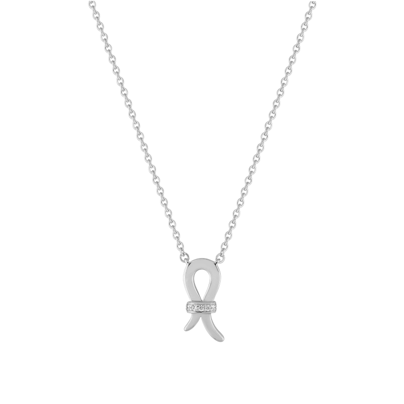 Collier Diamants et Or blancs ORESSENCE