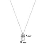 Collier Or blanc Diamants ROBBEZ MASSON, dimensions