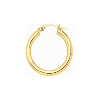 Boucles d'oreilles créoles Or jaune ROBBEZ MASSON
