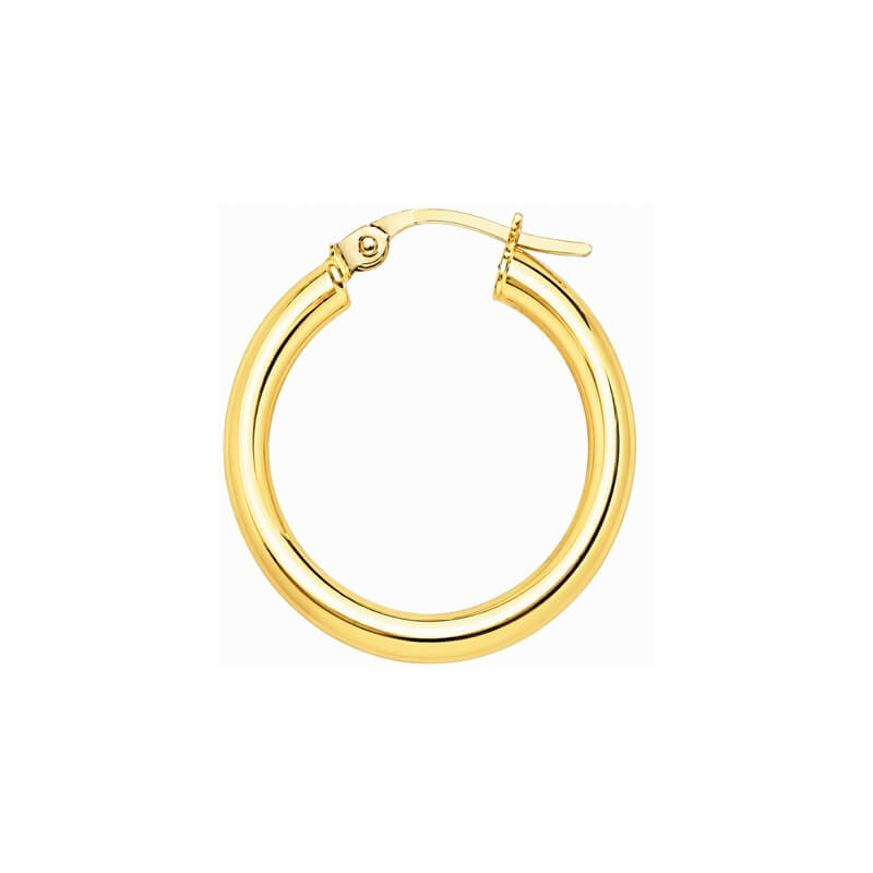 Boucles d'oreilles créoles Or jaune ROBBEZ MASSON