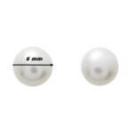 Boucles d'oreilles Femme Perles Or jaune ROBBEZ MASSON, diamètre.
