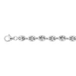 Bracelet grain de café Femme Argent rhodié ROBBEZ MASSON