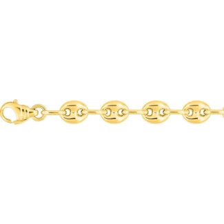 Bracelet Or jaune grain de café ROBBEZ MASSON
