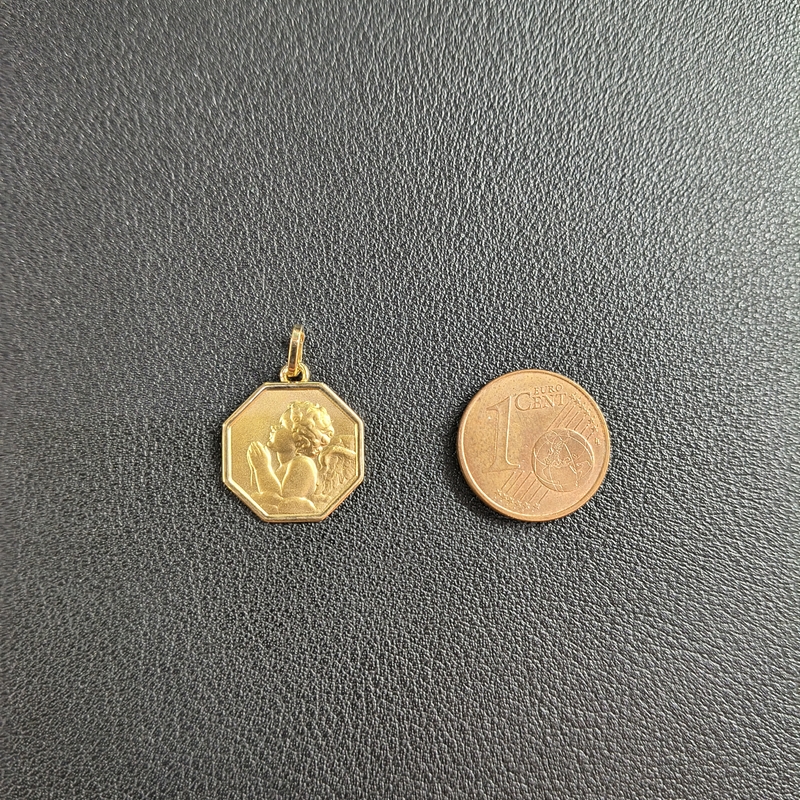 Médaille Ange Or jaune ROBBEZ MASSON, exemple