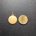Médaille Colombe or jaune 750/1000 ROBBEZ MASSON, taille