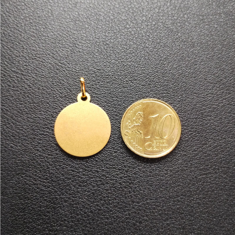 Médaille Colombe or jaune 750/1000 ROBBEZ MASSON, taille