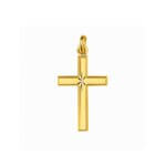 Pendentif Croix Or jaune