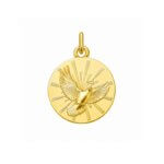 Médaille Colombe or jaune 750/1000 ROBBEZ MASSON