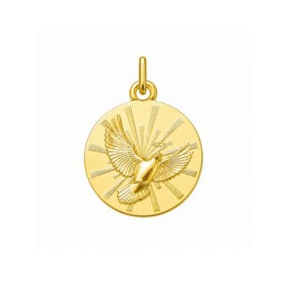 Médaille Colombe or jaune 750/1000 ROBBEZ MASSON