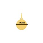 Pendentif rond Or jaune ROBBEZ MASSON, diamètre