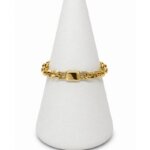 Bague Or jaune et Diamant HAMPTONS by Thomas JAVON, dos.