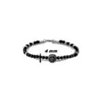 Bracelet Croix Homme Acier inoxydable ROCHET, largeur
