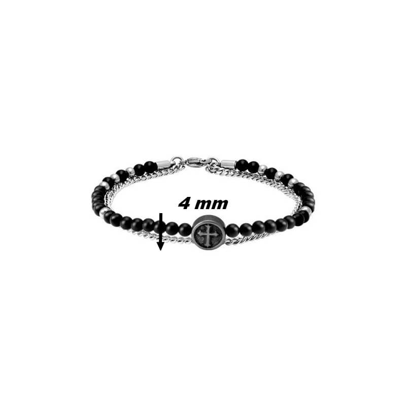 bracelet-homme-acier-inoxydable-croix-HB63402-des-idees-bijoux-thomas-javon-largeur Bracelet Croix Homme Acier inoxydable ROCHET, largeur