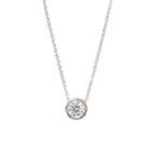Collier Or blanc et Diamants HAMPTONS by Thomas JAVON