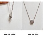 Collier Or blanc et Diamants HAMPTONS by Thomas JAVON, autre vue.