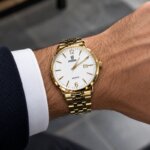 Montre Homme FESTINA Acier doré F20513/2, portée